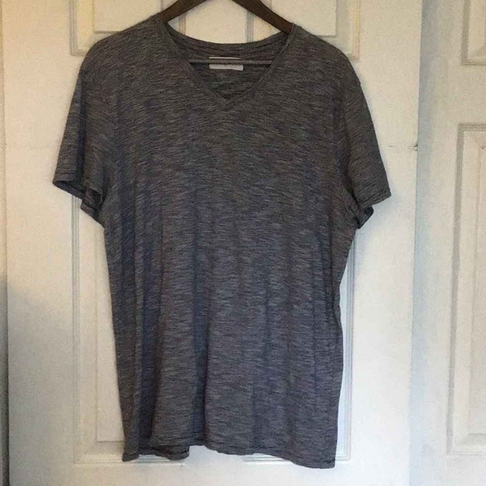 Everlane striped T-shirt xl cotton v-neck